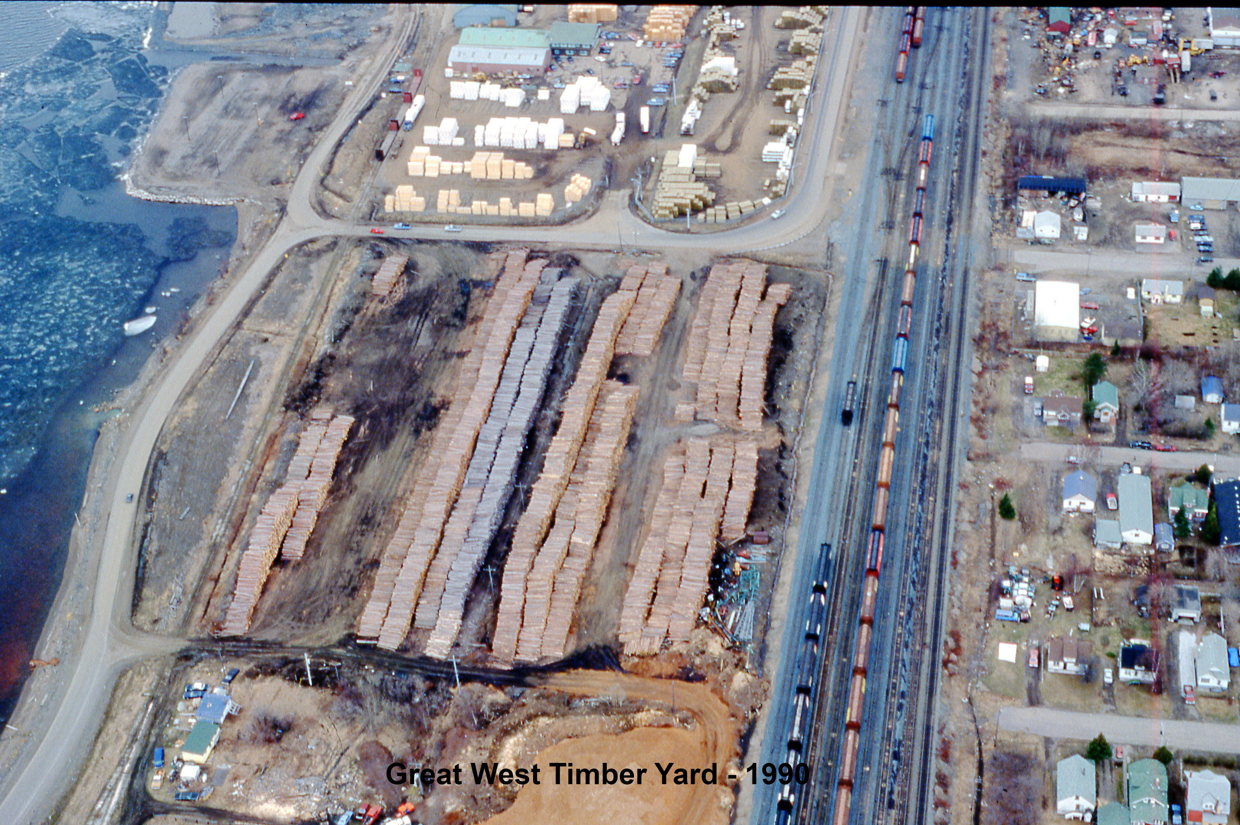 Great West Timber Yard, 1990  10