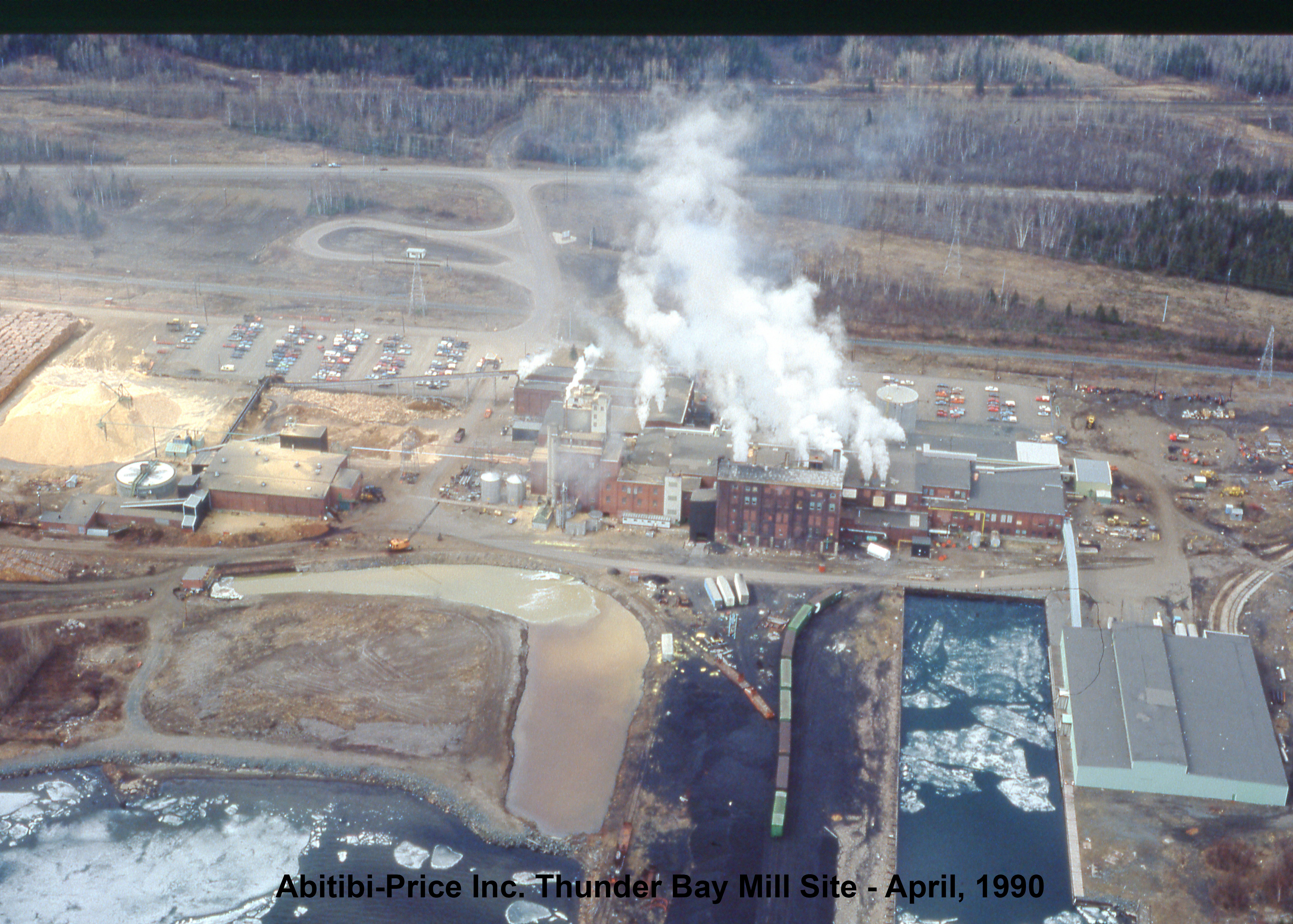 Abitibi-Price Inc. Thunder Bay Mill Site, April 1990   2