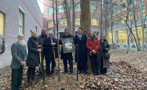 Members of the Shade Tree Lab + the university