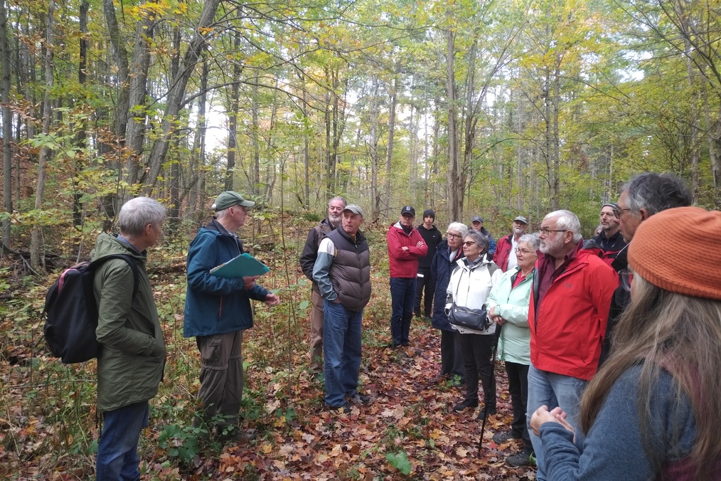 Terry and Jim WhiteBruce Grey Woodlot Association 